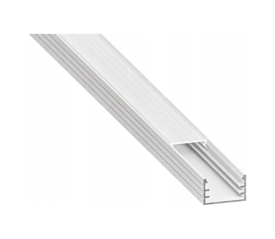 SmartLED Vstavaný profil pre LED pásy 1 m biely 7502