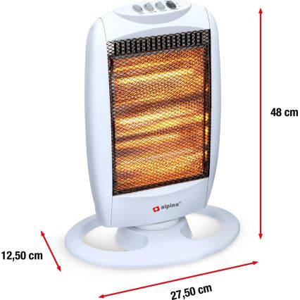 Výhrevné teleso 400/800/1200W/230V
