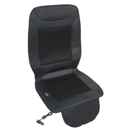 Vyhrievaný poťah sedadla s ventiláciou 18W/12V čierna