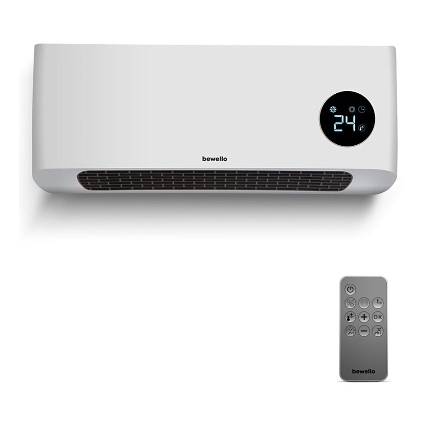 Vykurovacie teleso 1000W/2000W/230V + diaľkové ovládanie