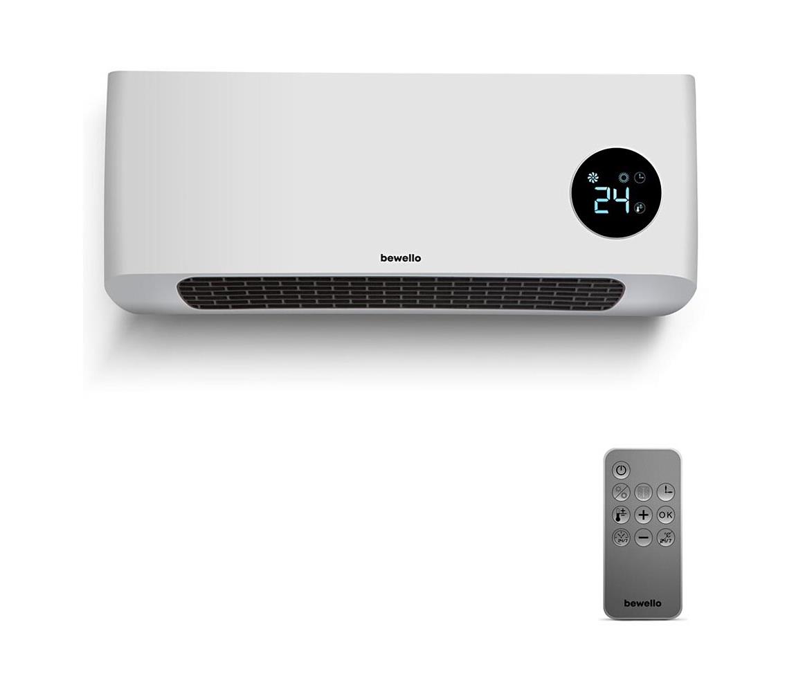 Vykurovacie teleso 1000W/2000W/230V + diaľkové ovládanie BW2100