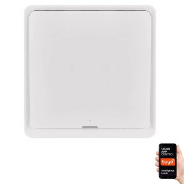 Vypínač 1-tlačidlový GoSmart 1xCR2430 Tuya biela