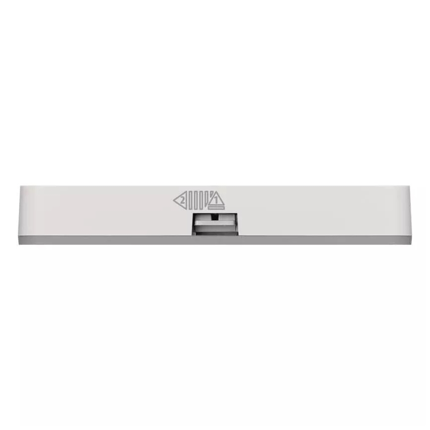 Vypínač 4-tlačidlový GoSmart 1xCR2430 Tuya biela