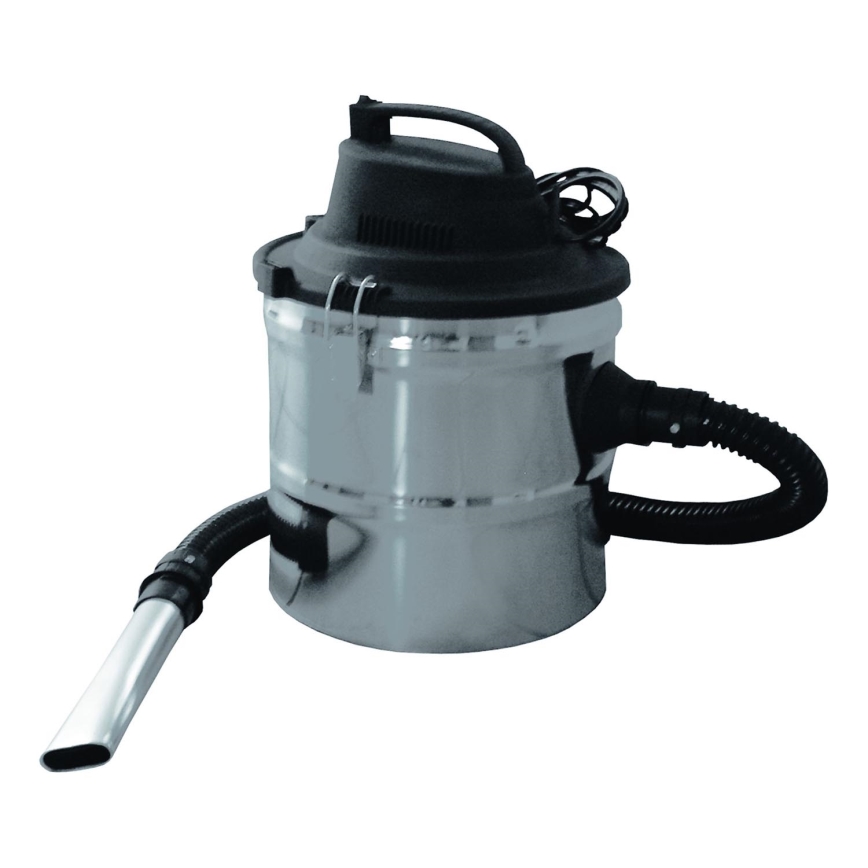 Vysávač popola 18 l 1200W/230V lesklý chróm