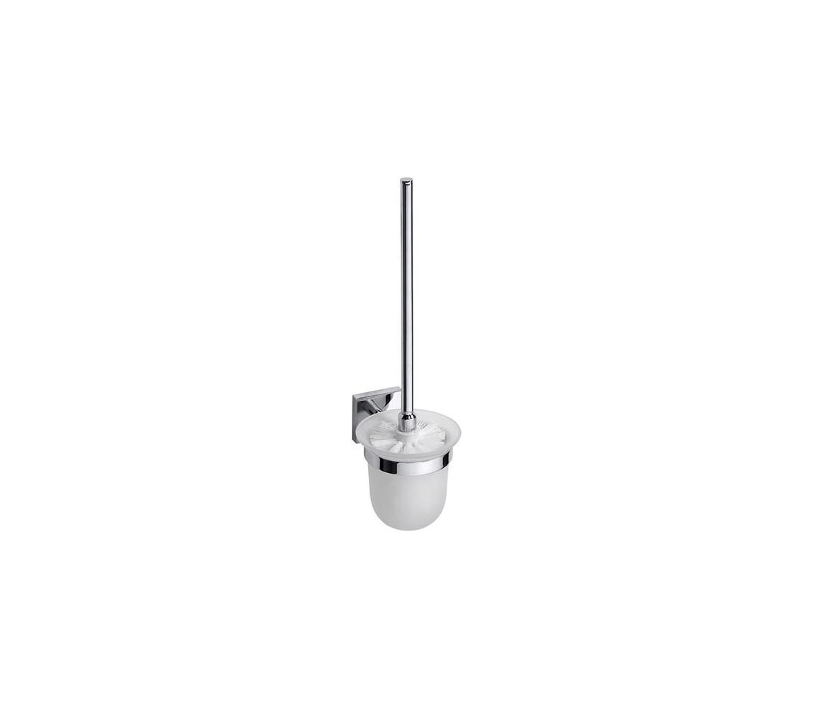 BEMETA WC kefa 9,5x36 cm strieborná/biela 132113012