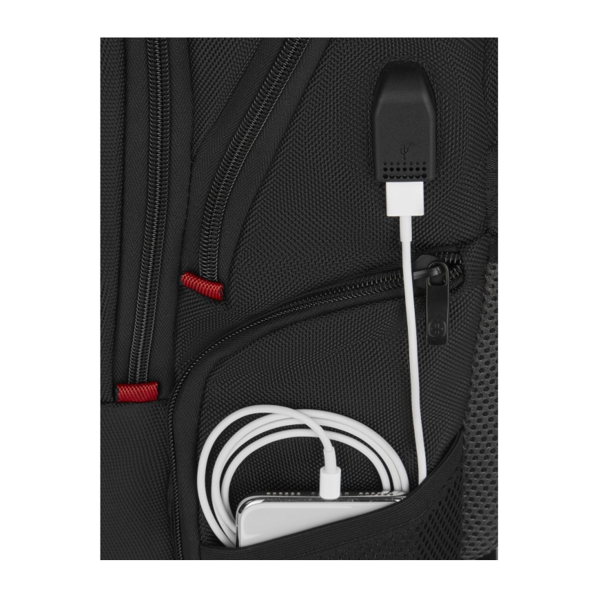 Wenger - Batoh na notebook 25 l 16" s vreckom na tablet 10" Pegasus Deluxe čierna