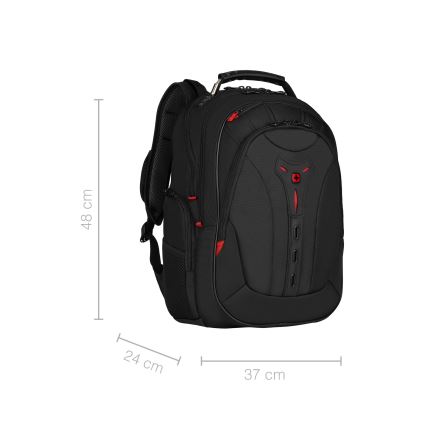 Wenger - Batoh na notebook 25 l 16" s vreckom na tablet 10" Pegasus Deluxe čierna