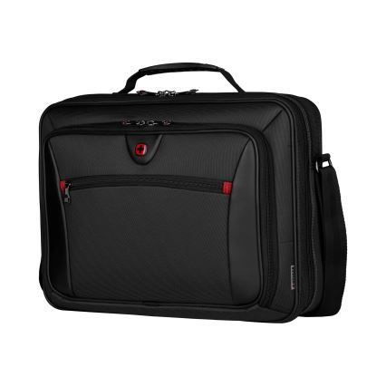 Wenger - Brašňa na notebook 10 l 15,6" s vreckom na tablet 10" Insight čierna