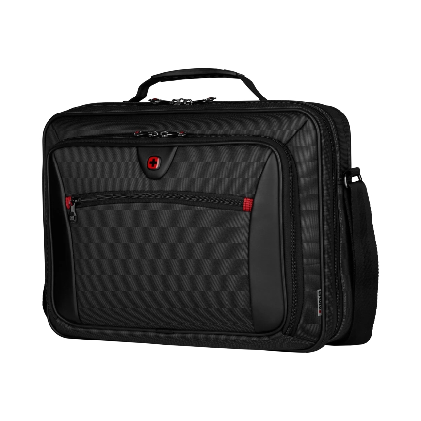 Wenger - Brašňa na notebook 10 l 15,6" s vreckom na tablet 10" Insight čierna