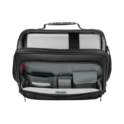 Wenger - Brašňa na notebook 10 l 15,6" s vreckom na tablet 10" Insight čierna
