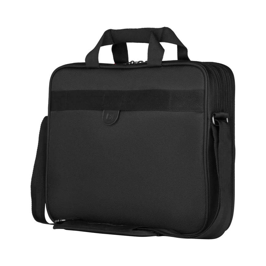 Wenger - Brašňa na notebook 9 l 16" s vreckom na tablet 10" Sensor čierna