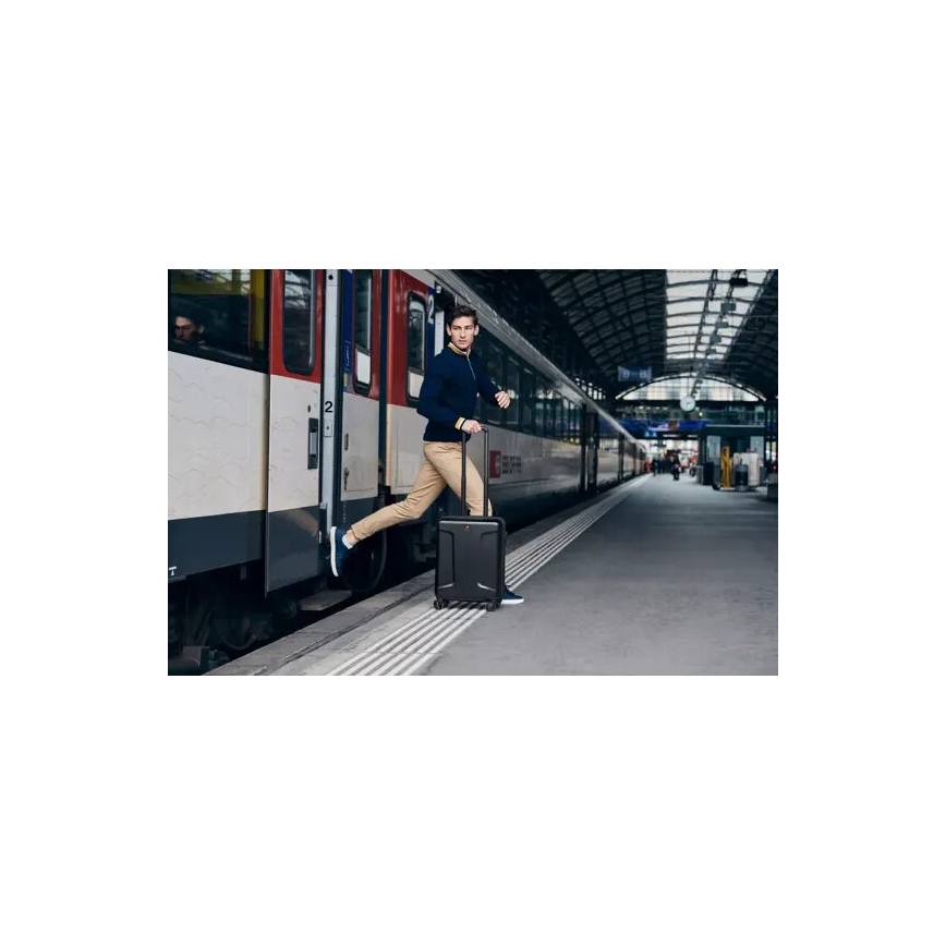 Wenger - Cestovný kufor na kolieskach 39 l Legacy čierna