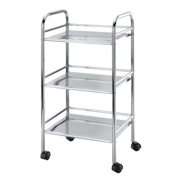 WENKO 12285100 - Vozík EXCLUSIVE 41x75 cm lesklý chróm