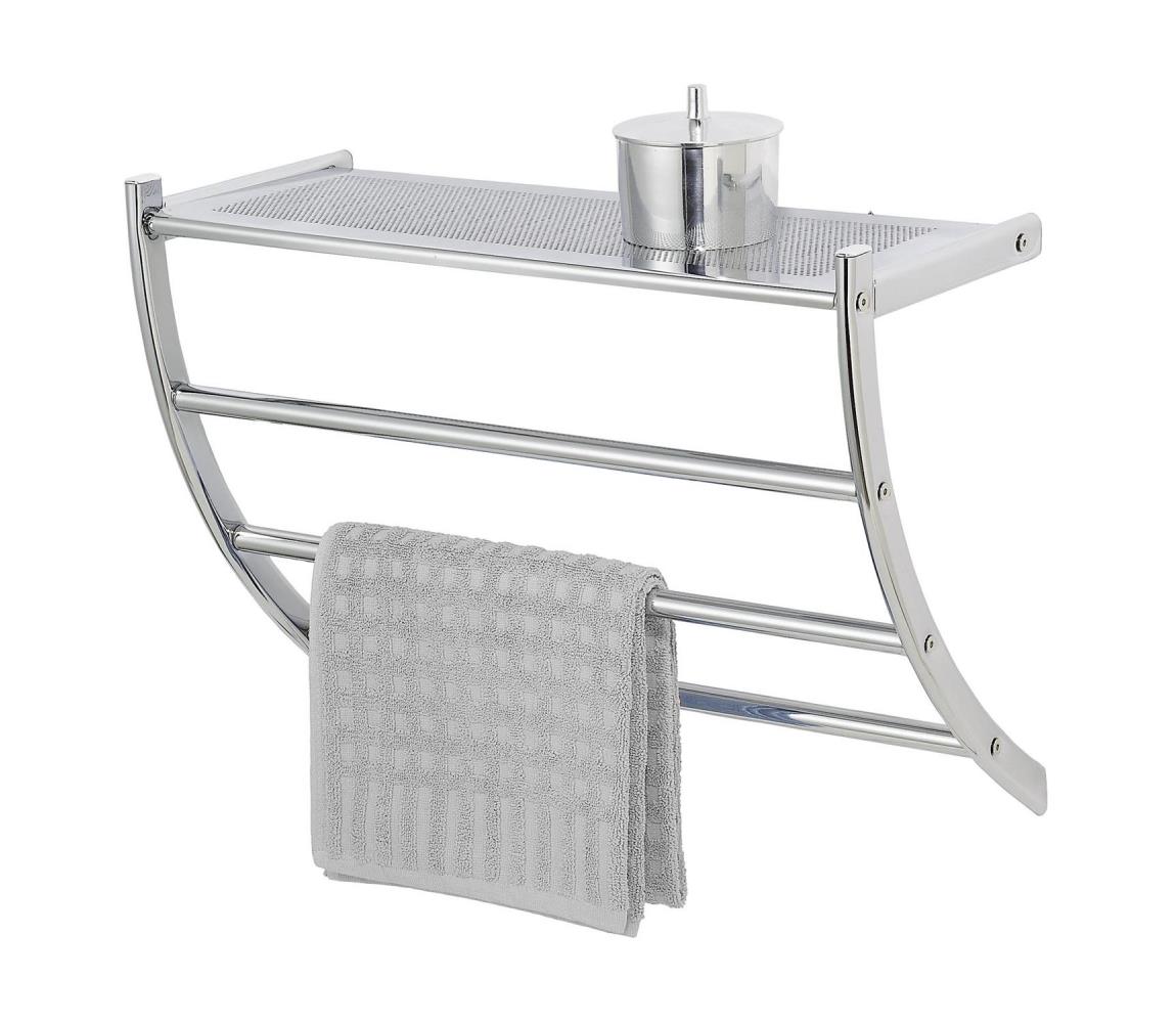 WENKO 15578100 - Stojan na uteráky PESCARA 56x46 cm lesklý chróm 15578100