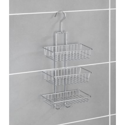 WENKO 15888100 - Polica NIVALA 22x50 cm lesklý chróm