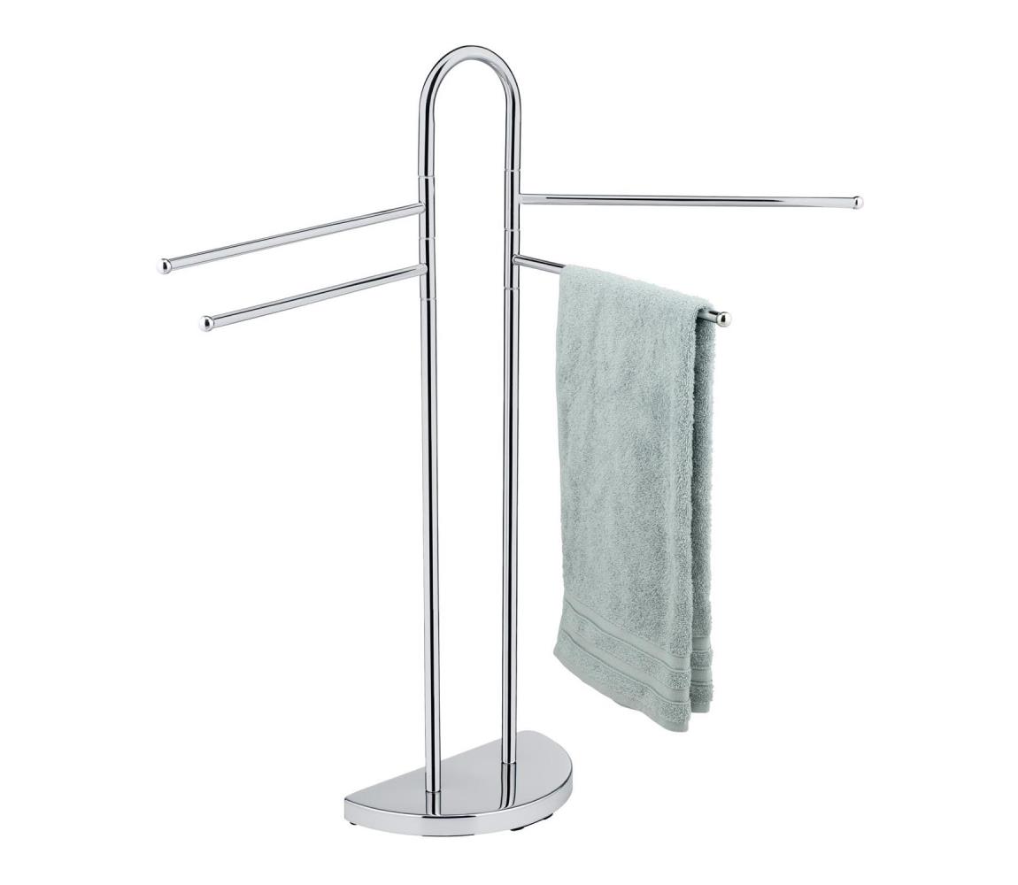 WENKO 16610100 - Stojan na uteráky COSENZA 33x93,5 cm lesklý chróm 16610100