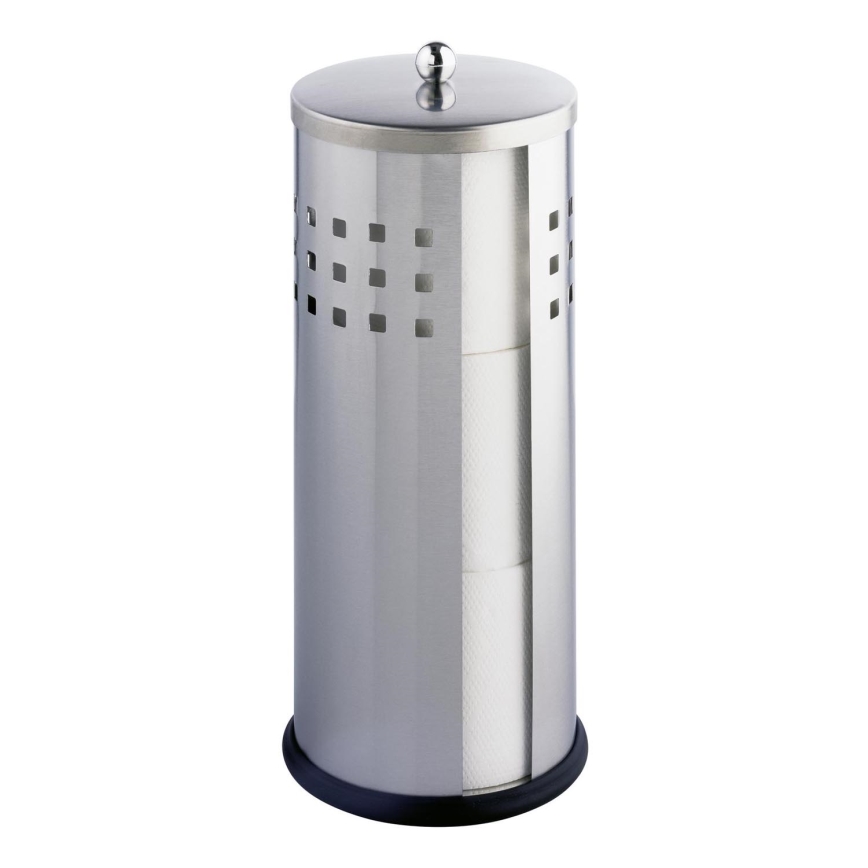 WENKO 16636100 - Držiak toaletného papiera ANCONA 13x34 cm nerezový/strieborný