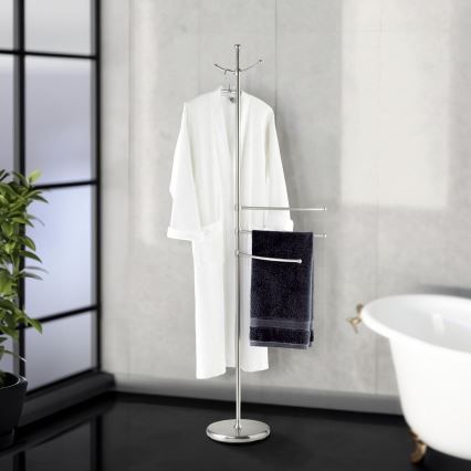 WENKO 16827100 - Stojan ADIAMO 28x170 cm strieborný