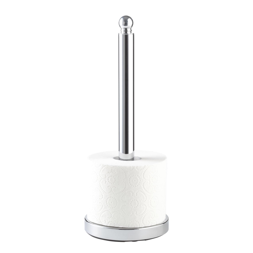 WENKO 16878100 - Držiak toaletného papiera VITERBO 14x35 cm strieborná