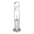 WENKO 16993100 - WC súprava VASTO 22x81 cm nerez/strieborná