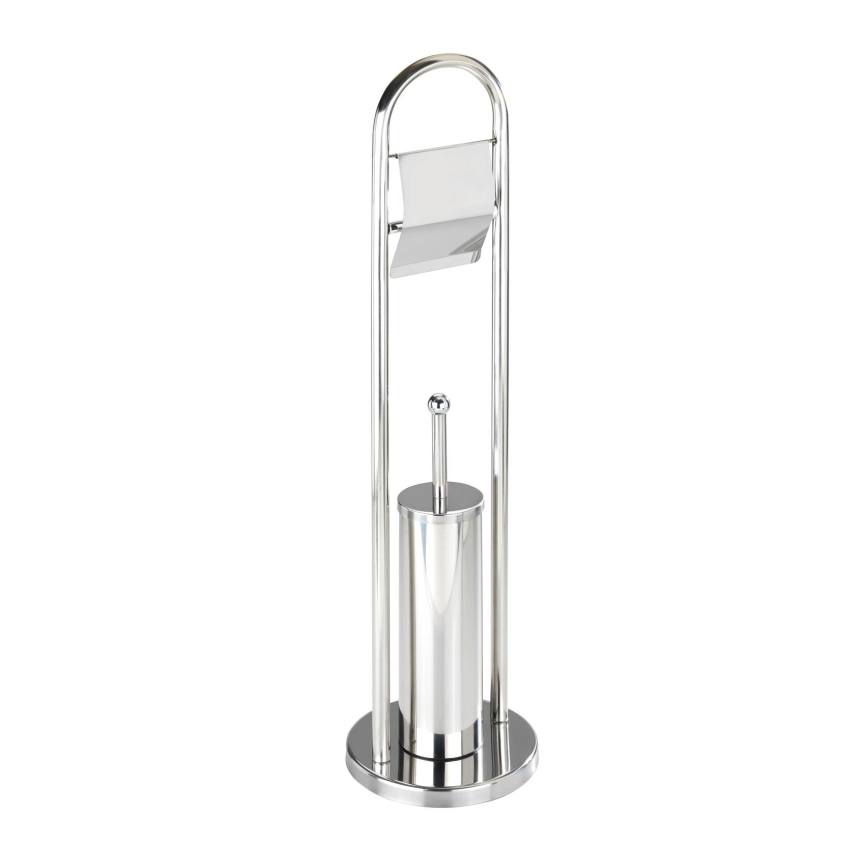 WENKO 16993100 - WC súprava VASTO 22x81 cm nerez/strieborná