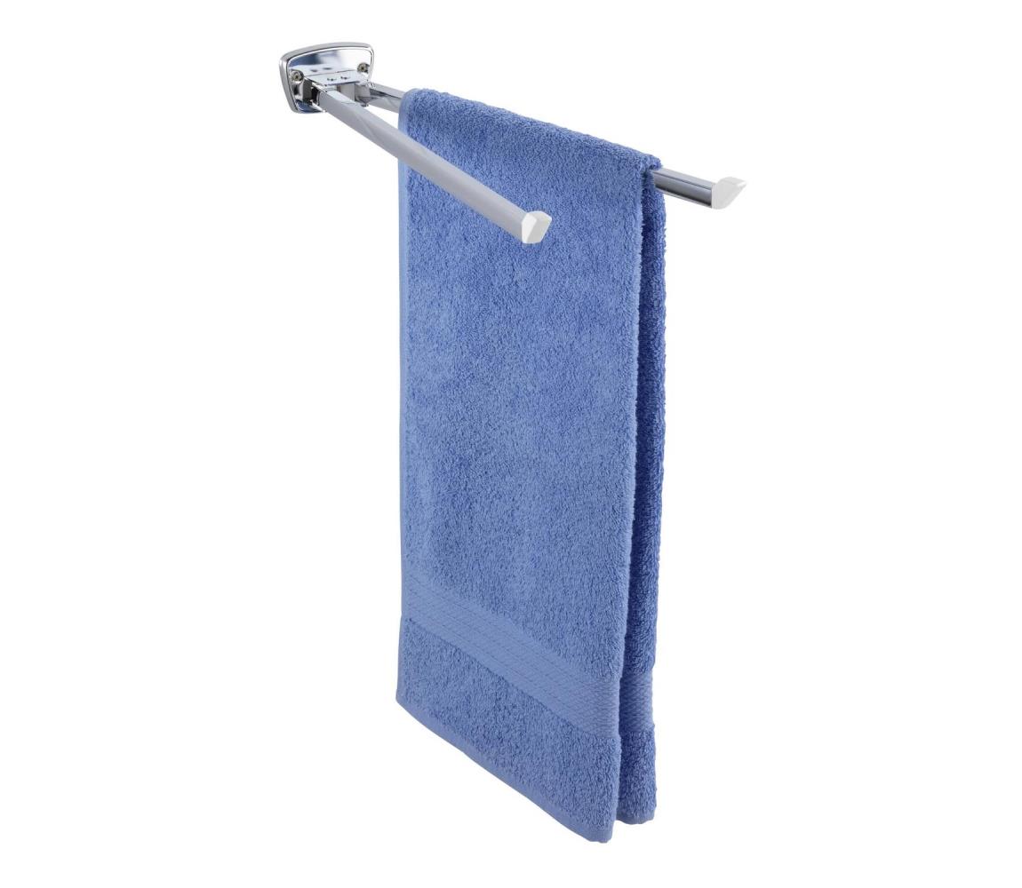 WENKO 17875100 - Držiak na uteráky BASIC 42x8 cm nerez/strieborný 17875100