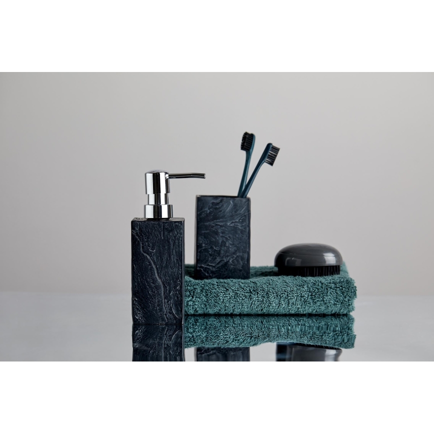 WENKO 17920100 - Kelímok SLATE ROCK 6,4x10,5 cm antracit