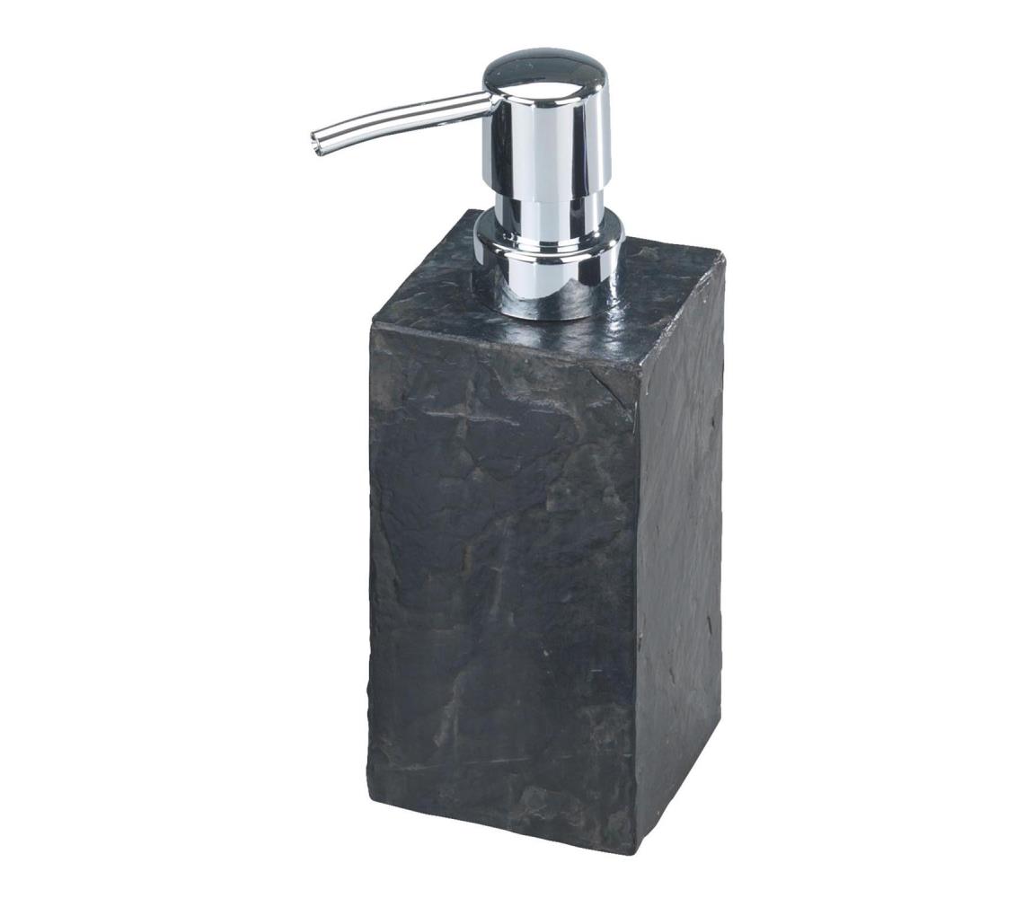 WENKO 17921100 - Dávkovač mydla SLATE ROCK 250 ml antracit 17921100