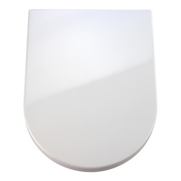 WENKO 18396100-WC sedátko PALMA 46,5x35,7 cm biela/strieborná