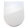 WENKO 18396100-WC sedátko PALMA 46,5x35,7 cm biela/strieborná