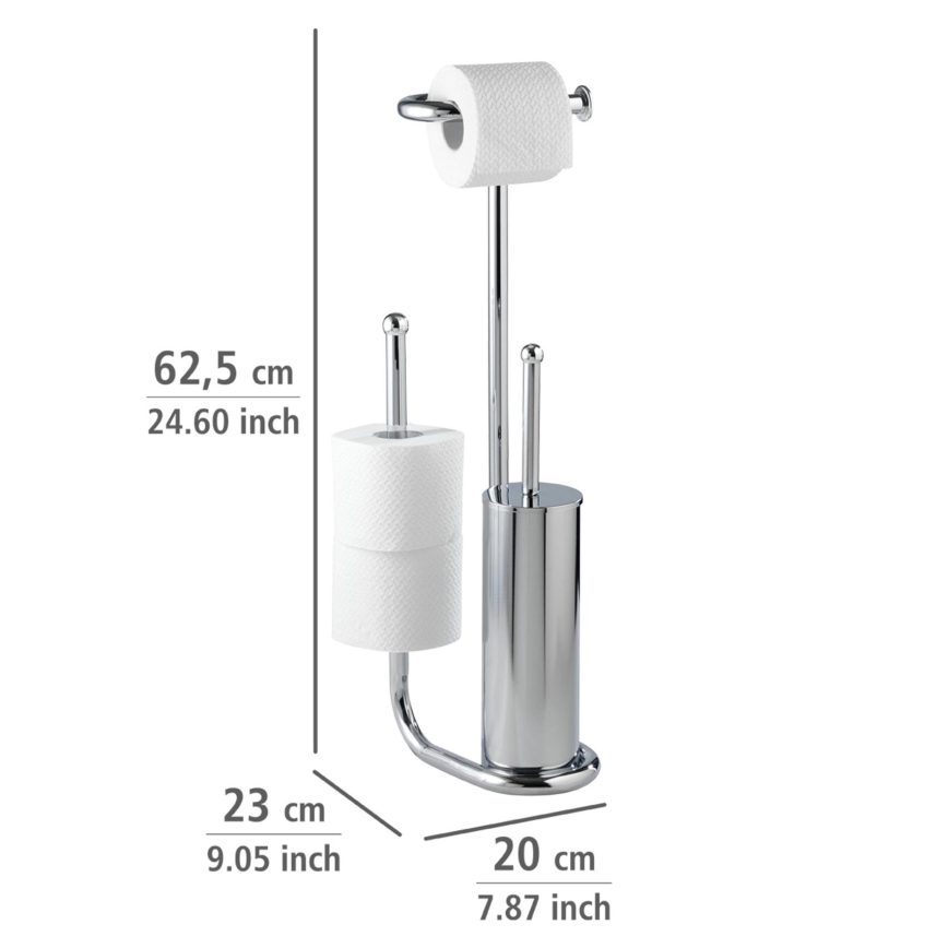 WENKO 18730100 - WC kefa UNIVERSALO 20x62,5 cm lesklý chróm