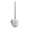 WENKO 18768100-WC WC súprava TURBO-LOC okrúhla, oceľná, 10x37,5 cm, lesklý chróm/biela