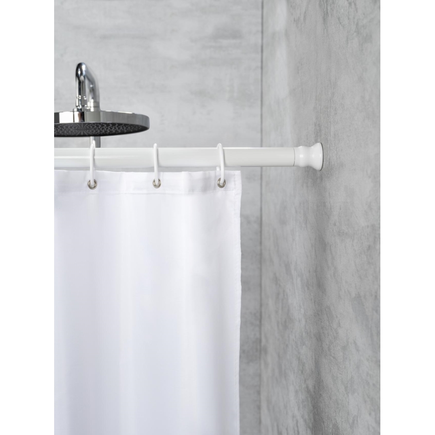 WENKO 19206100 - Sprchová tyč FLEX 110 cm biela