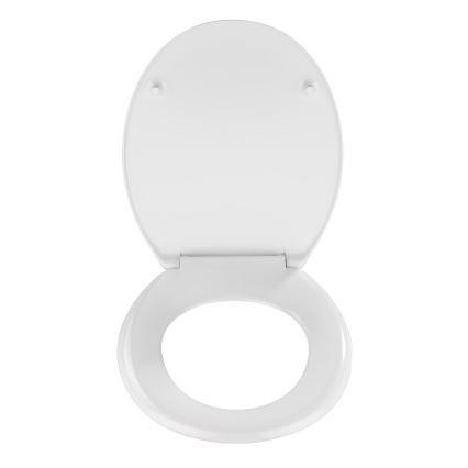 WENKO 19539100-WC sedadlo VIGONE 37,5x45 cm biela/strieborná