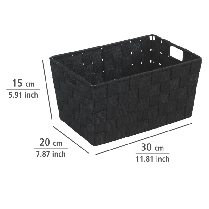 WENKO 19878100 - Kôš ADRIA 30x20 cm čierny