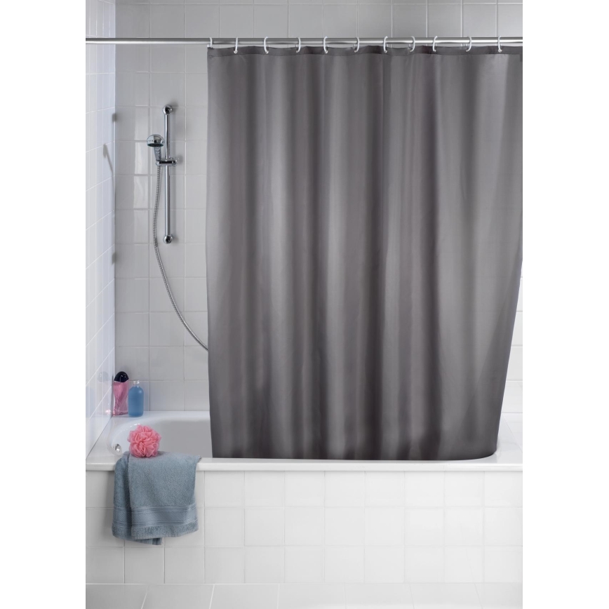WENKO 20044100 - Sprchový záves 180x200 cm sivý