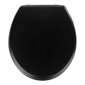 WENKO 20077100-WC sedadlo PRIMA 37x41 cm čierne/strieborné
