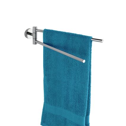 WENKO 20213100 - Držiak uterákov BOSIO SHINE 43x9 cm nerez/strieborný