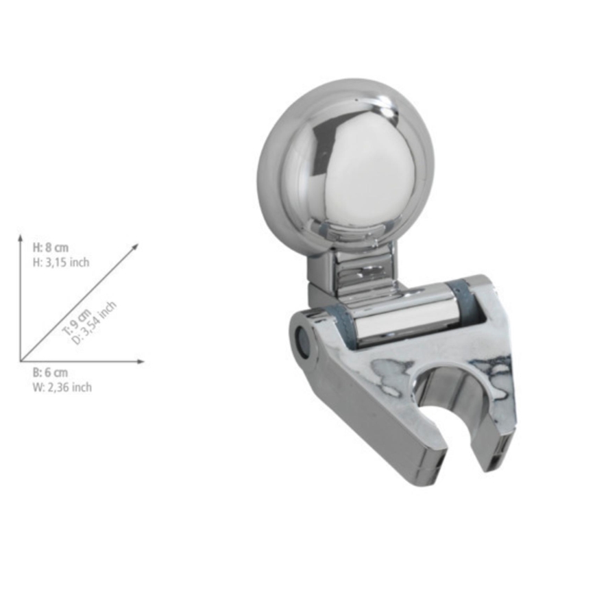 WENKO 20619100-Držiak sprchy FIORINA 6x9 cm lesklý chróm