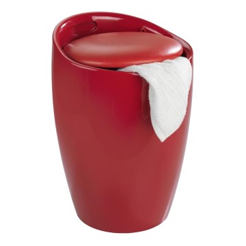 WENKO 20624100 - Stolička CANDY 36x50,5 cm červená/čierna