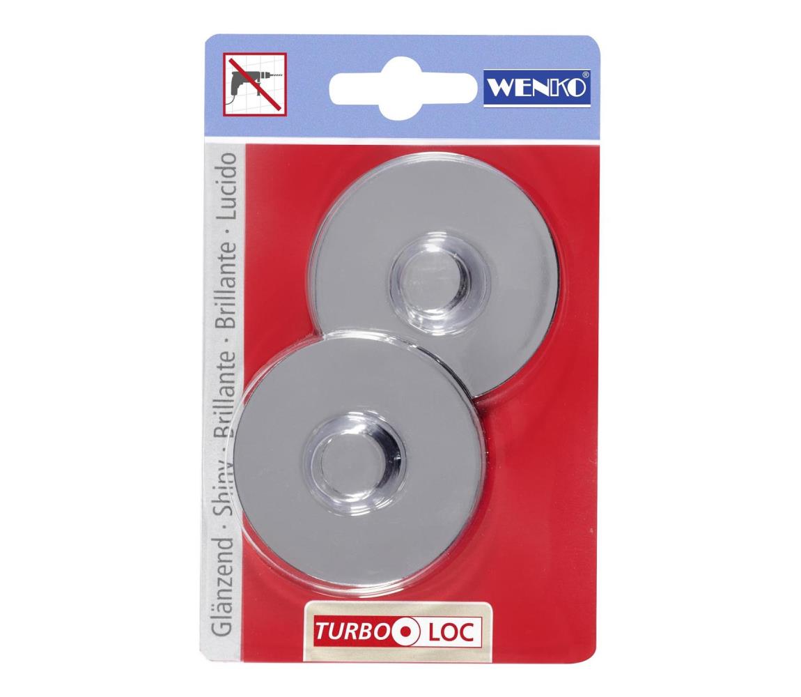 WENKO 20646100-Adaptér CLA+PREM+STYLE AD TL 6x1,4 cm lesklý chróm 20646100