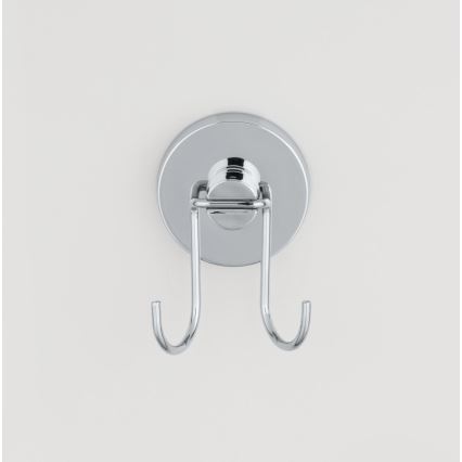 WENKO 20877100-Stierka VACUUM-LOC RUND STAH 24,5x25 cm nerez/lesk. chróm/strieborná