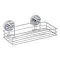 WENKO 20883100-Polica VACUUM-LOC RUND STAH 26x15,3 cm lesklý chróm