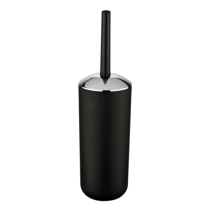 WENKO 21210100 - WC kefa BRASIL 10x37 cm čierna/lesklý chróm