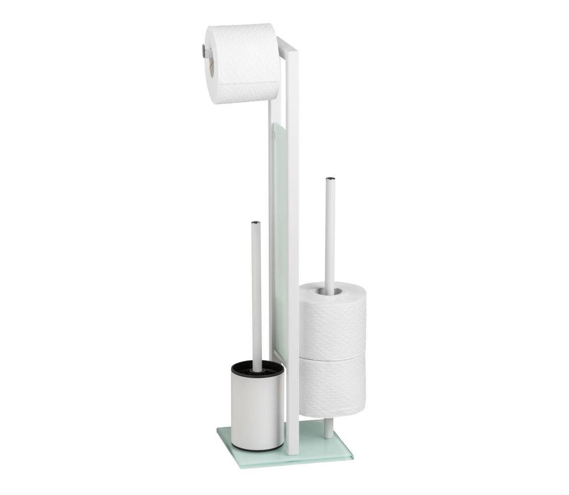 WENKO 21565100 - WC kefa RIVALTA 18x70 cm biela/čierna 21565100