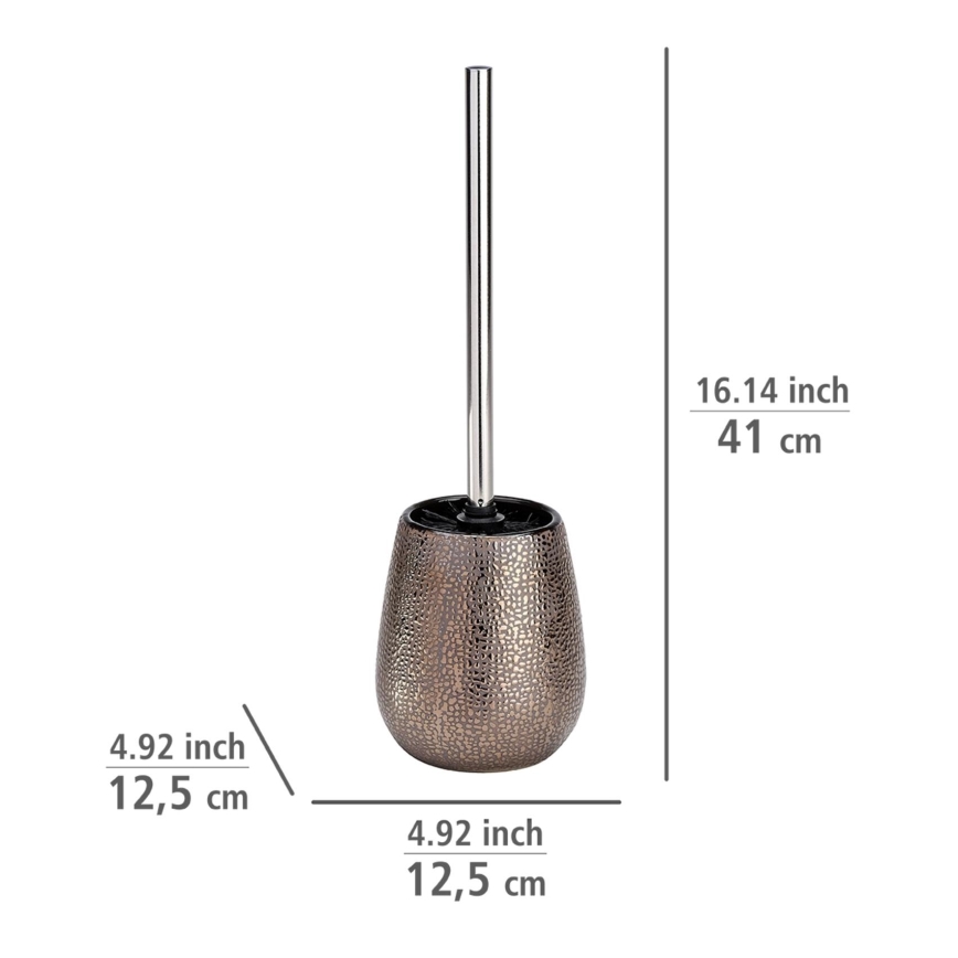 WENKO 21644100 - Toaletná kefa MARRAKESH 12,5x41 cm hnedá