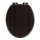 WENKO 22015100-WC sedadlo WENGE 35,5x42,5 cm hnedé/strieborné