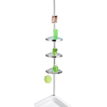 WENKO 22124100-Rohový element PREMIUM 27,5x260 cm strieborný