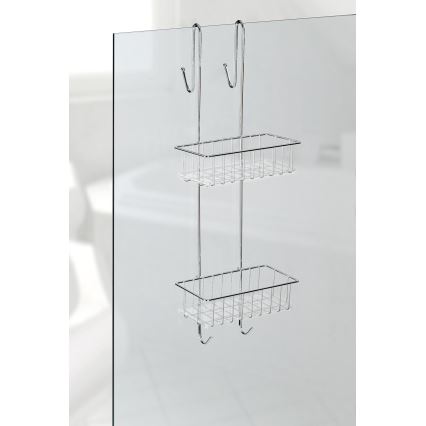 WENKO 22213100 - Stojan ALDO 24,5x70 cm nerez/strieborný