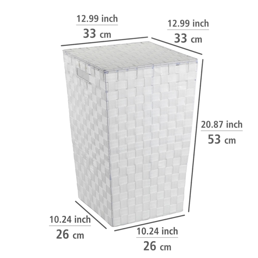 WENKO 22277100 - Koš ADRIA 33x53 cm biely
